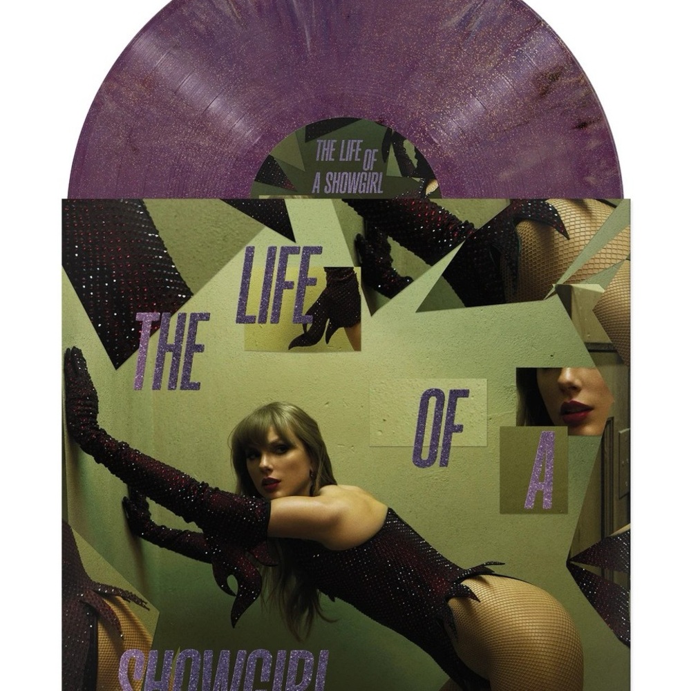 Shiny Bug pressing Vinyl Record 'The Life of a Showgirl'